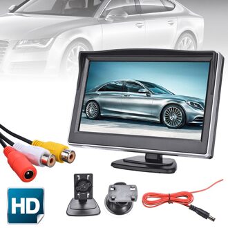 5 Inch Digitale Monitor 800X480 Tft Lcd Hd Monitor Geschikt Voor Car Achteruitkijkspiegel Reverse Backup Camera