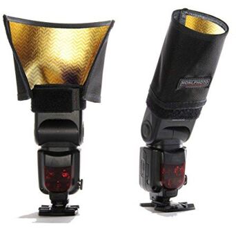 5 inch goud/zilver reflector-speed snoot