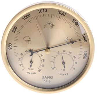 5 Inches Barometer Thermometer Hygrometer wandmontage Huishoudelijke Weerstation