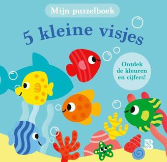 5 Kleine Visjes (Kartonboek Met Puzzelstukken Aan Koord) -   (ISBN: 9789403242972)