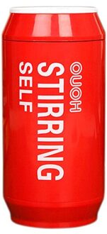 5 kleuren 280ml Mok Coffee Cup Tumbler Zelf Roeren Mok Koffie Melk Mengen Mok Roestvrij Staal Sap Mix cup Drinkware OUOH