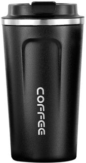 5 Kleuren 510Ml Draagbare Roestvrij Staal Koffie Thermos Mok Met Stro Auto Thermoskan Reizen Thermische Fles Thermocup Voor 2