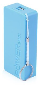 5 kleuren 5600mAh USB Opladen Draagbare Externe Backup Battery Charger 2*18650 Batterij Power Bank Case kit Voor mobiele telefoons