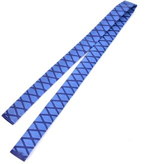 5 Kleuren Antislip Krimpkous Wrap Tubing Hengel Handvat Isolatie Beschermende Polyolefine Racket Handvat Grip blauw