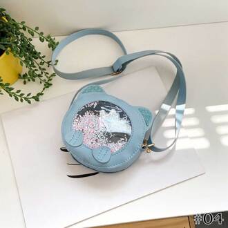 5 Kleuren Brand Kinderen Meisjes Kleine Schoudertas Kids Zoete Pu Lederen Heuptas Crossbody Handtassen Voor Meisje 04