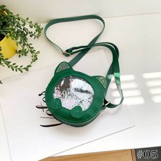 5 Kleuren Brand Kinderen Meisjes Kleine Schoudertas Kids Zoete Pu Lederen Heuptas Crossbody Handtassen Voor Meisje 05