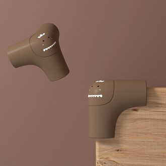 5 Kleuren Cartoon Dinosaurus Driezijdige Veiligheid Siliconen Anti-Collision Hoek Kinderen Bescherming Meubels Accessoires Thuis 05