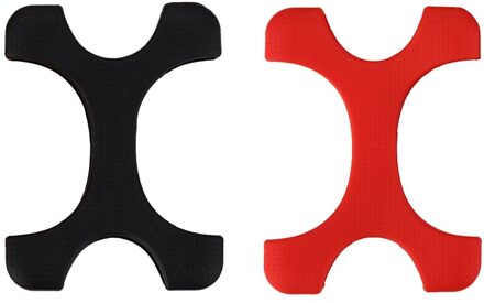 5 Kleuren Hard Drive Siliconen Case Harde Schijf Beschermende Cover Scratch Shock Proof Case Protector Ssd Voor Wd Mypassport 1T 2T (zwart rood)