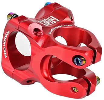 5 Kleuren Hoge Sterkte Cnc Stuurpen 35Mm Fiets Stuurpen Mtb Power Riser Aluminium Mtb Mountainbike onderdelen Rood