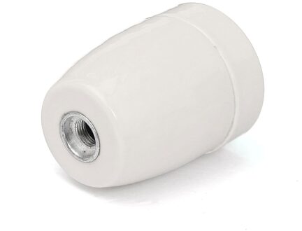 5 Kleuren Keramiek E27 Socket Gloeilamp Houder Industriële Retro Vintage Edison Lamp Houder E27 Fitting Basis Lamphouder Dropping wit