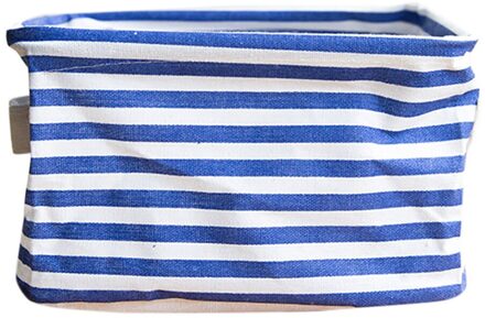 5 Kleuren Opvouwbare Huis Opslag Zakjes Waterdichte Closet Speelgoed Container Stof Kantoor Strorage Zakken Mand Organizer Workshop blauw