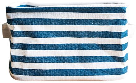 5 Kleuren Opvouwbare Huis Opslag Zakjes Waterdichte Closet Speelgoed Container Stof Kantoor Strorage Zakken Mand Organizer Workshop marine