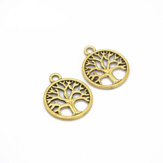 5 Kleuren Ronde Vorm Sieraden Decoratie Naai Metalen Doek Sieraden Decoratie Retro Metalen Kledingstuk Component Licht Geel