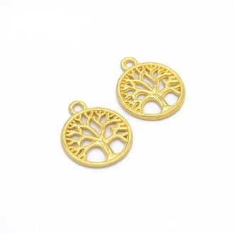 5 Kleuren Ronde Vorm Sieraden Decoratie Naai Metalen Doek Sieraden Decoratie Retro Metalen Kledingstuk Component licht grijs