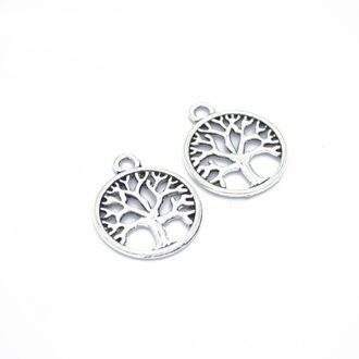5 Kleuren Ronde Vorm Sieraden Decoratie Naai Metalen Doek Sieraden Decoratie Retro Metalen Kledingstuk Component Zilver