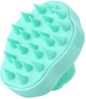 5 Kleuren Siliconen Hoofdhuid Massage Shampoo Borstel Douche Body Borstel Haar Kam Massage Kam