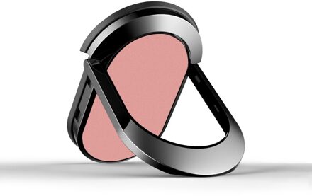5 Kleuren Vinger Ring Magnetische Auto Telefoon Houder Voor Mobiele Telefoon Tablet Pc Universele Multifunctionele Draaibare Telefoon Desk Stand roos goud
