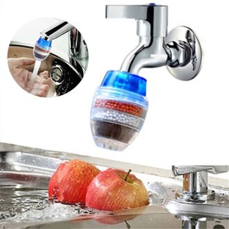 5 Lagen Actieve Kool Waterzuiveraar Keuken Tap Filter Badkamer Kraan Filter Zuivering Tool Water Saver Voor Huishoudelijke GN