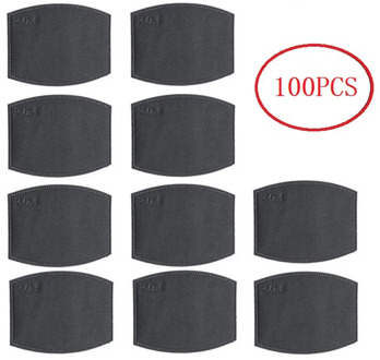 5-layer PM2.5 activated carbon mask filter Face Shield Filter Anti Fogging And Dustproof Anti Spray for adults