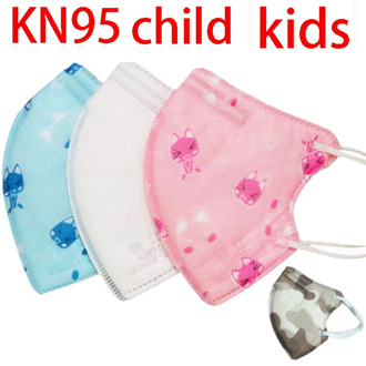 5 Layers Cartoon children's mask kn95 fabric washable reusable face mask kids.children masks filter.child protection mask