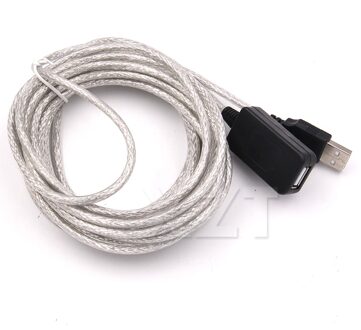 5 M Hoge Snelheid Actieve USB 2.0 Actieve Repeater Mannelijke Verlengkabel Adapter Cord Draad Data Adapter