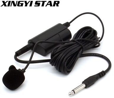 5-Meter Bedrade Muziekinstrumenten Condensor Lavalier Microfoon Revers Tie Clip Mic Lapela Voor Gitaar Toespraak Drum Saxofoon Piano