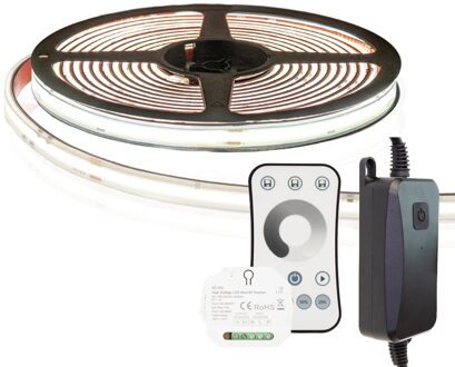 5 meter led strip helder wit premium | 230v