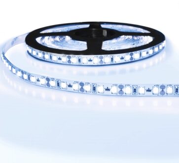 5 meter led strip ip20 12v of 24v - koud wit 6500k - 120 leds p/m