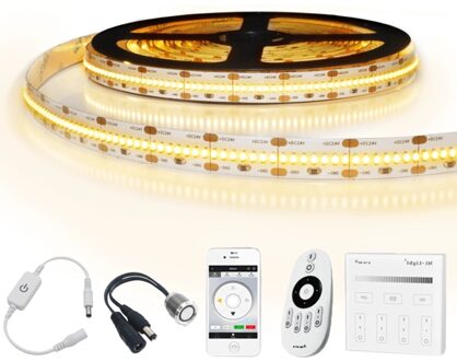 5 meter led strip warm wit pro 420 - complete set