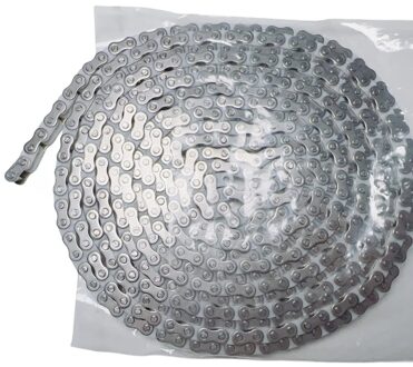 5 Meter Technische Plastic Ketting, 35b Nylon Roestvrijstalen Ketting 06c Plug-In Draad Smt Nylon Transportband (Lang 5 M) Bruin