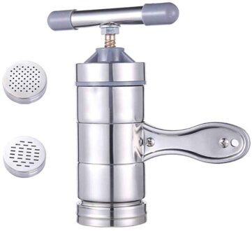5 Modi Rvs Kleine Handmatige Pasta Machine Keuken Hand Druk Noodle Persmachine Handbediende Noodle Maker