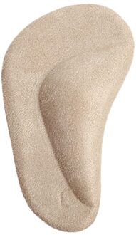 5 Paar vrouwen Orthose Ondersteuning Binnenzool Platte Voet Inlegzolen Binnenzool Insert Hoge Hak Schoenen Voet Inserts Care Tenen pijnbestrijding Beige