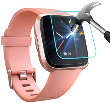 5 Pack Gehard Glas Screen Film Protector Voor Fitbit Versa Lite Smart Horloge Screen Protector Accesorios 1stk