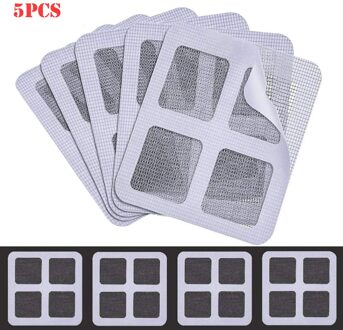 5 Pack Raam En Deur Scherm Reparatie Patch Lijm Reparatie Kit Indoor Insect Fly Mosquit Raam Schermen Gordijn Mug