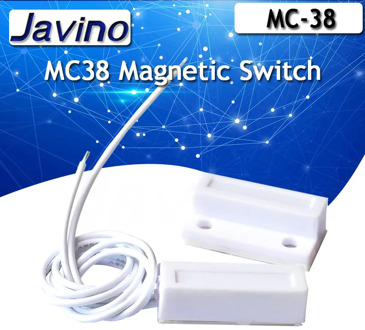 5 pair /lot MC-38 Wired Door Window Sensor Magnetic Switch Home Alarm System Detector