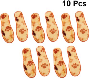 5 Pairs Oranje 15Cm Winter Thicken Warm Inlegzolen Deodorant Schoen Pads Kids Voetverzorging Protector Shoe Kussens Voor Kind laarzen (Suita zoals getoond 6