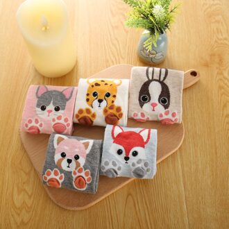 5 Paren/partij Mode Cartoon Vrouwen Sokken Korea Enkel Sokken Kleurrijke Sokken Toevallige Katoenen Harajuku Gelukkig Sokken Voor Kerst