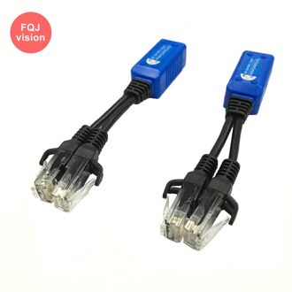 5 Paren/partij RJ45 Splitter Combiner Upoe Kabel Kit Poe Injector Adapter Kabel Connectors Passieve Power Kabel 10Pairs