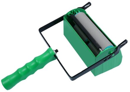 5 "Patroon Verfroller Decoratieve Textuur Roller Met Twee-Kleur Schilderen Machine,5Inch Reliëf Plastic Handvat Voor Diy Muur