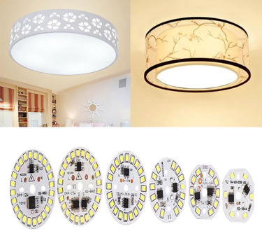 5 Pc DIY LED Bulb Lamp AC220V Input Smart IC LED Bean LED Chip For Bulb Light SMD 15W 12W 9W 7W 5W 3W Light Chip Light White