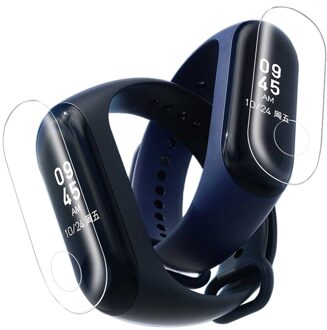 5 Pc Gehard Screen Lcd Riem Gat Screen Protector Film Voor Xiaomi Mi Band 3 Ver Pelicula Protectoradropshipping