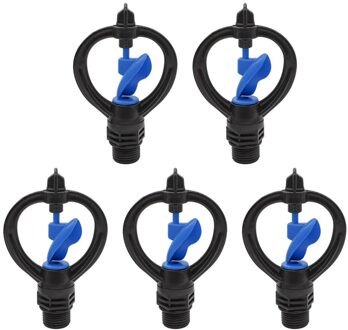 5 Pcs 1/2 Inch 360 Graden Irrigatie Automatische Roterende Nozzle Sprinkler Lawn Watering Sprinkler Voor Tuin