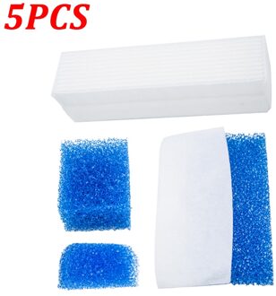 5 PCS/1 Set HEPA Filter voor Thomas Twin Genius 787203 Robot Stofzuiger Onderdelen Vervanging Stoffilters