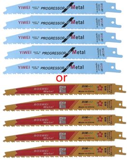 5 Pcs 152Mm 6  "Progressor Vergeldende Zaagbladen S123XF Voor Metal Cutting