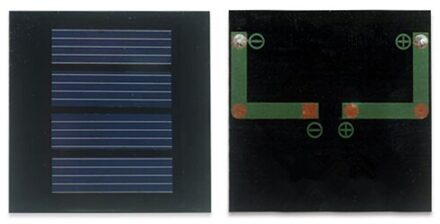 5 Pcs 2 V 120mA 60x60mm PET Gelamineerd Polykristallijn Silicium Zonnecel, Zonnepaneel