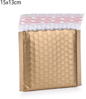 5 Pcs 4 Kleuren Bubble Envelop Foam Folie Mailing Tas Waterdicht Schokbestendig Bubble Mailer Enveloppen Voor Verpakking 15x13cm goud
