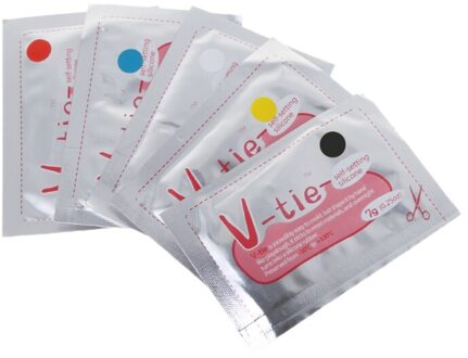 5 Pcs 5 Kleuren Vloeibare Siliconen Heatproof Reparatie Modder Diy Universele Kleurrijke Lijm H051