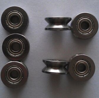 5 Pcs 624VV V Groove Kogellagers Vgroove 4X13X6 Mm Diep 1.7 Mm