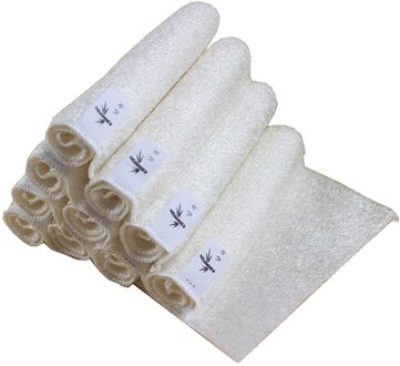 5 Pcs Bamboevezel Vaatdoek Theedoek Doek Hoge Efficiënte Anti-Vet Magic Keuken Schoonmaken Vegen Rag Wash Handtowel # LR2