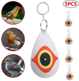5 Pcs Bird Repellent Uil Ogen Reflecterende Enge Ogen Tuin Tuin Outdoor Bird Repellent Tuin Vogel Afstotend Ogen
